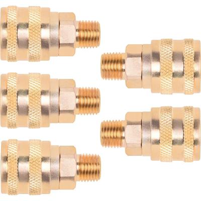 Kit 5 Engate Rápido Rolete 1/4 NPT Macho Worker 194620