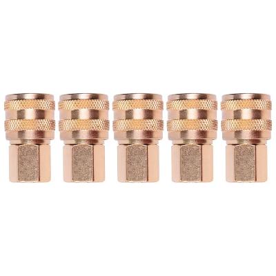 Kit 5 Conectores Engate Rápido Rolete 1/4 Polegada Worker