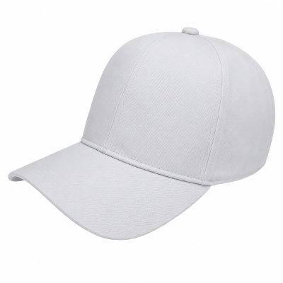 Kit 5 Bonés Worker Brim 100% Algodão Branco Ajustável