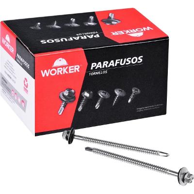 Parafuso Ponta Broca Inox 5,5mm N12 4 Pol Worker
