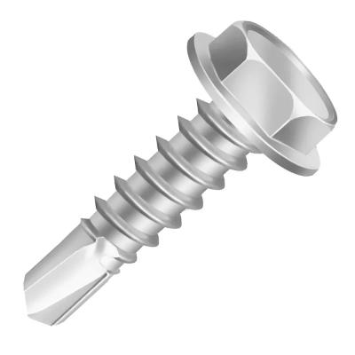 Parafuso Ponta Broca 5,5 Mm Inox Worker 150 Peças