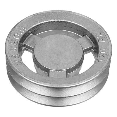 Polia De Alumínio A2 120mm 2 Canais Worker Transmissão