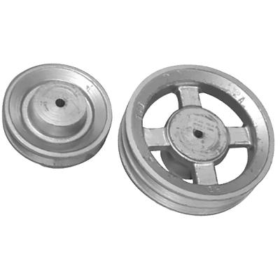 Polia De Alumínio A1 130mm 1 Canal Worker Para Transmissão