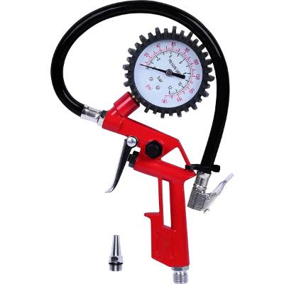 Pistola 2 Em 1 Calibrador Bico Limpeza Pneumática 1/4 Worker