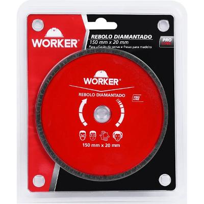 Rebolo Diamantado Para Afiação Serras Widea 150x20mm Worker