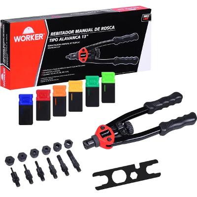 Rebitador Manual De Rosca Alavanca 13'' M3 A M10 Worker
