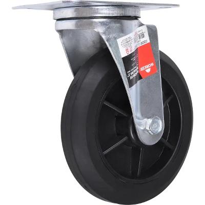 Rodízio Giratório 5'' 120 Kg Carrinho  Aço Zincado Worker