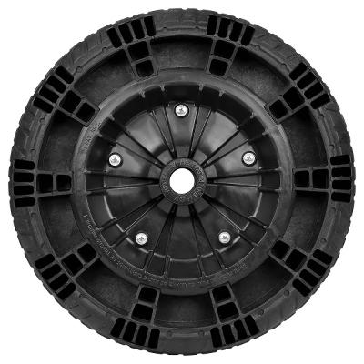 Roda Completa Flex Border 100kg Eixo 3/4'' Maciça Worker
