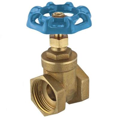 Registro Gaveta 1.1/4'' Latão Latonado Hidráulica Worker