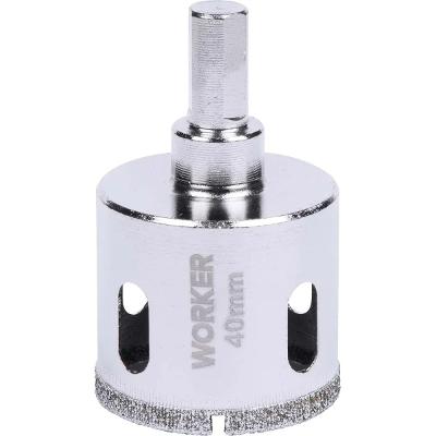 Serra Copo Diamantada 40 Mm Triangular Worker