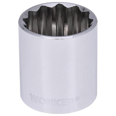 Soquete Estriado 1/2'' 1.1/4'' 570 N.m Worker 401536