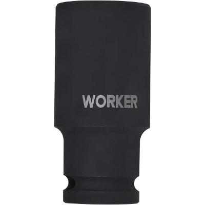 Soquete De Impacto Longo 27 mm Encaixe 1/2'' Worker