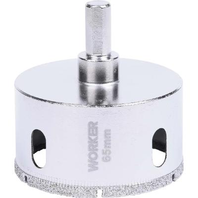 Serra Copo Diamantada 65mm 32mm Triangular Worker