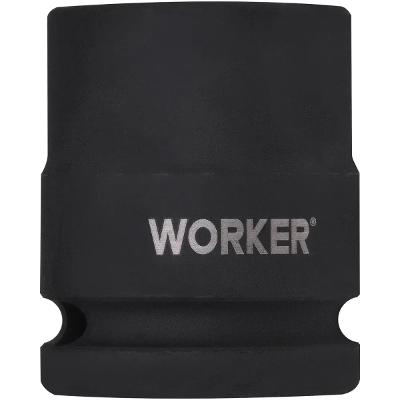 Soquete Sextavado De Impacto Encaixe 3/4'' 27mm Worker