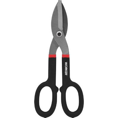 Tesoura Para Cortar Chapa Funileiro 10'' Aço Carbono Worker