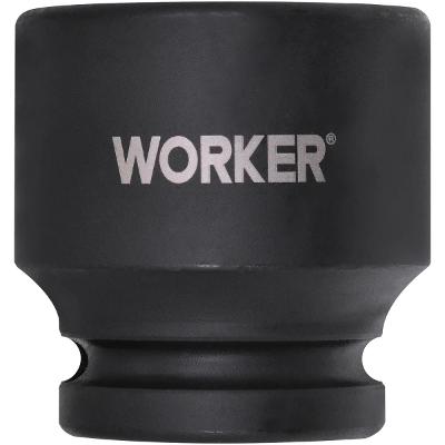 Soquete Sextavado Impacto Encaixe 3/4'' 38mm Worker