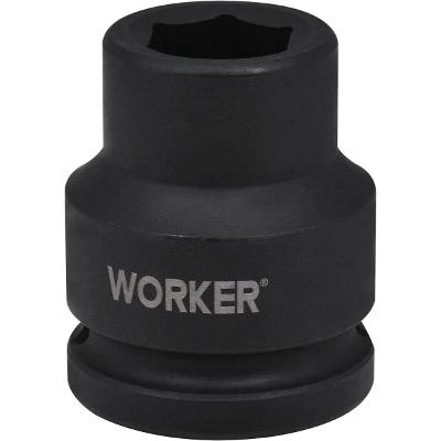 Soquete Sextavado Impacto Encaixe 3/4'' 19mm Worker