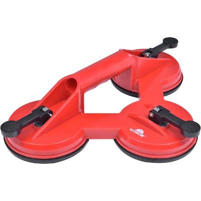 Ventosa Tripla Plast Worker Para Vidros E Chapas 75 Kg
