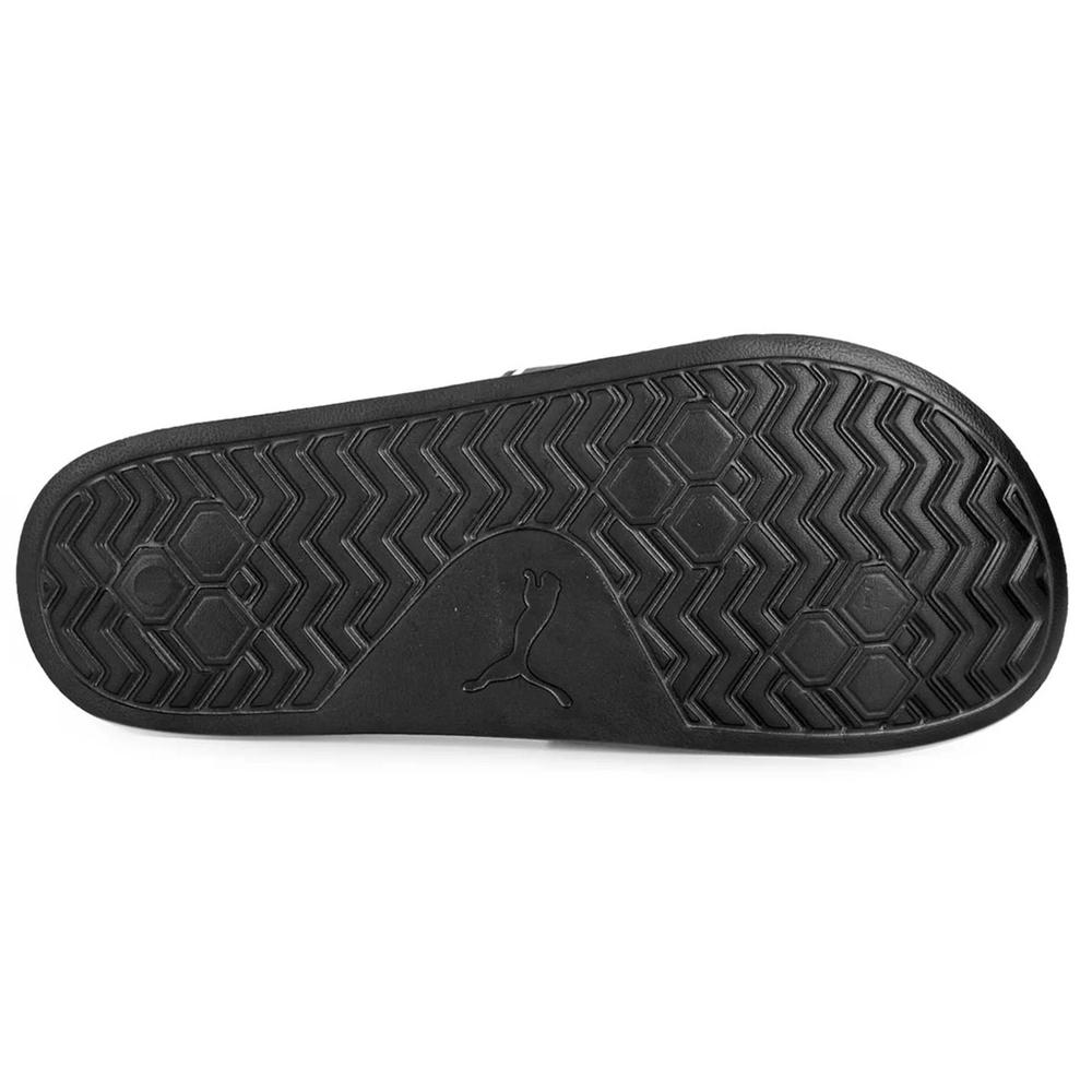 Chinelo Slide Puma Leadcat 2.0 - Branco e Preto - 3