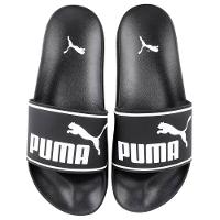 Chinelo Slide Puma Leadcat 2.0 - Branco e Preto - 1