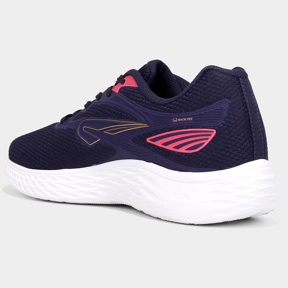 Tênis Rainha Drive III Feminino - Marinho e Pink - 4