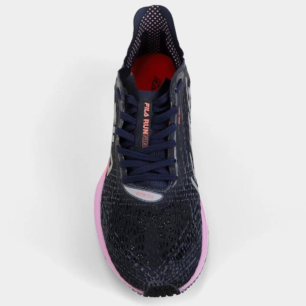 Tênis Fila KR6 Feminino - Marinho e Rosa - 3