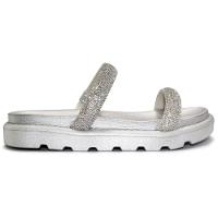 Rasteira Vizzano Flatform Strass Hotfix - Prata - 2