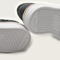 Tênis Infantil Molekinho Casual Listras - Preto e Branco