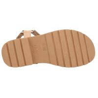 Rasteira Vizzano Strass Tratorada Feminina - Bege - 5