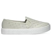 Tênis Slip On Moleca Casual Feminino - Off White - 2