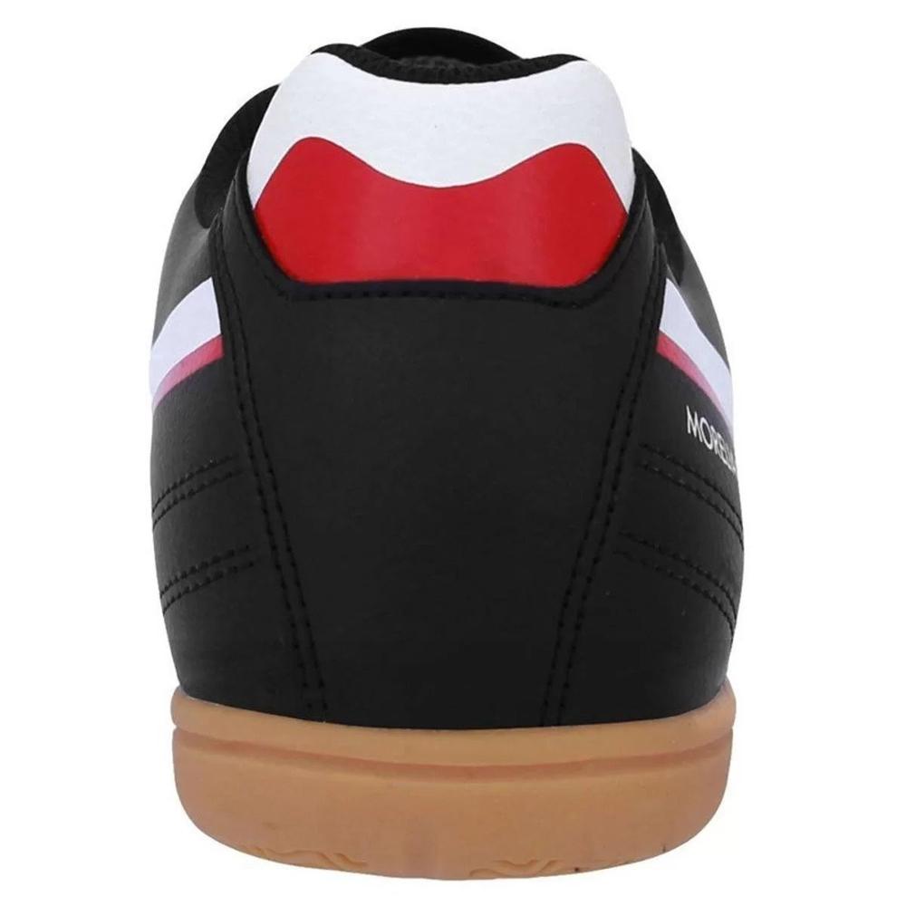 Chuteira Futsal Mizuno Morelia Club In Masculina - Preto e Branco - 5