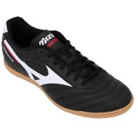 Chuteira Futsal Mizuno Morelia Club In Masculina - Preto e Branco - 1