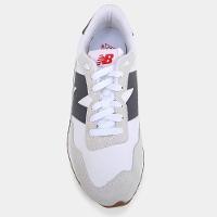 Tênis New Balance 237 Masculino - Chumbo e Bege - 3