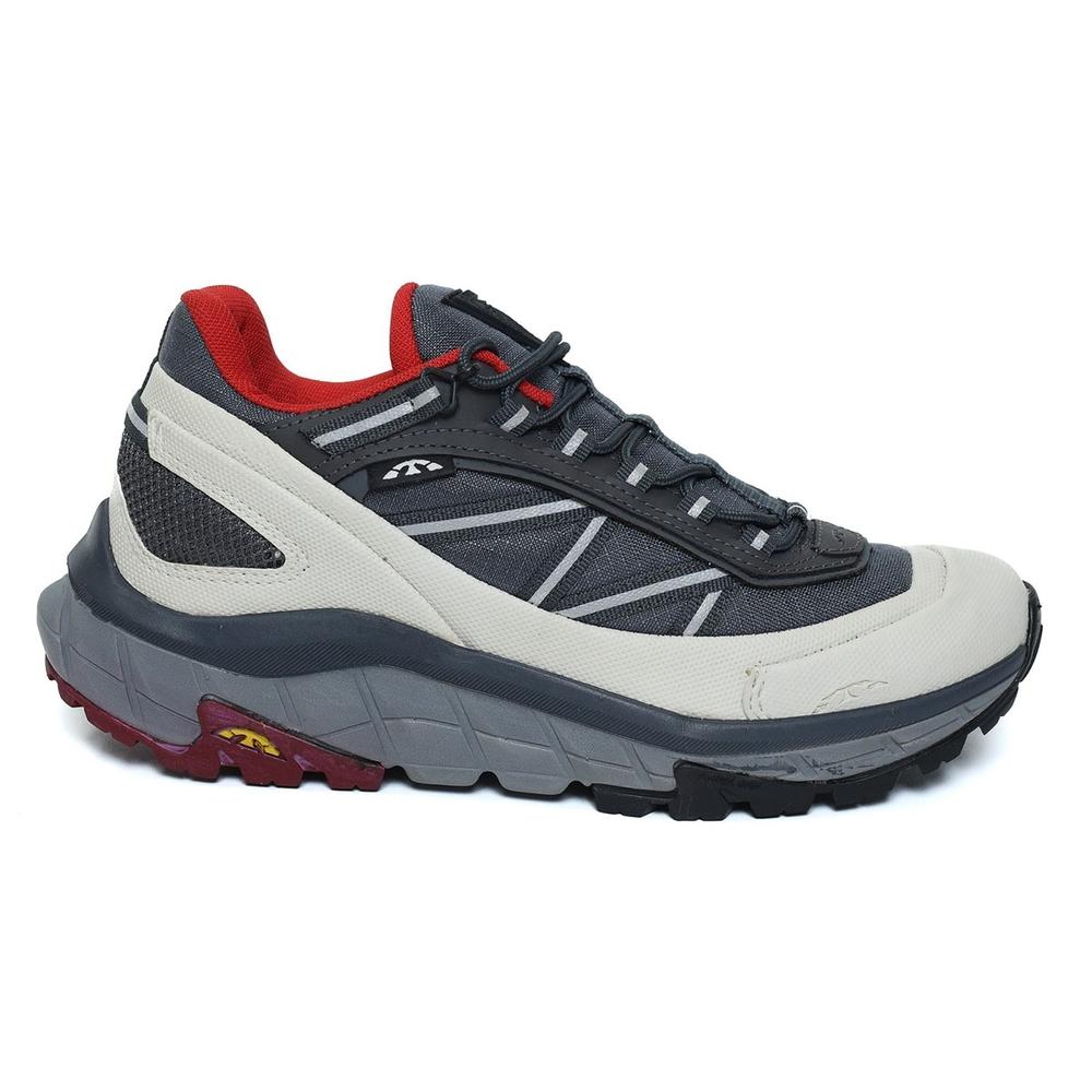 Tênis Bull Terrier Fusion Masculino - Chumbo e Vermelho - 2