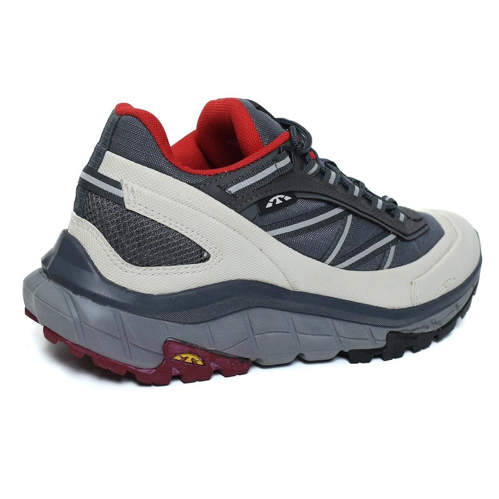 Tênis Bull Terrier Fusion Masculino - Chumbo e Vermelho - 4