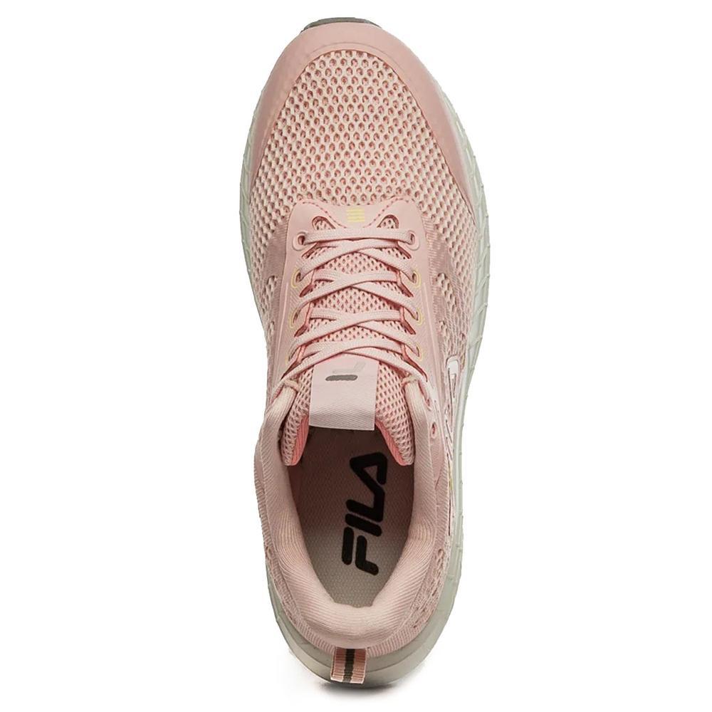 Tênis Fila Compass Feminino - Rosa e Branco - 5