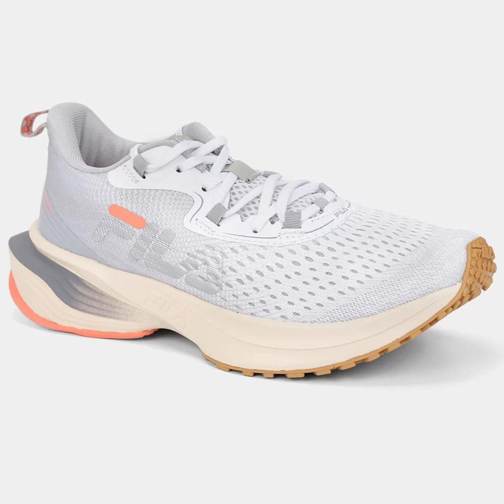 Tenis Fila Racer Spider Feminino - Branco e Prata - 1