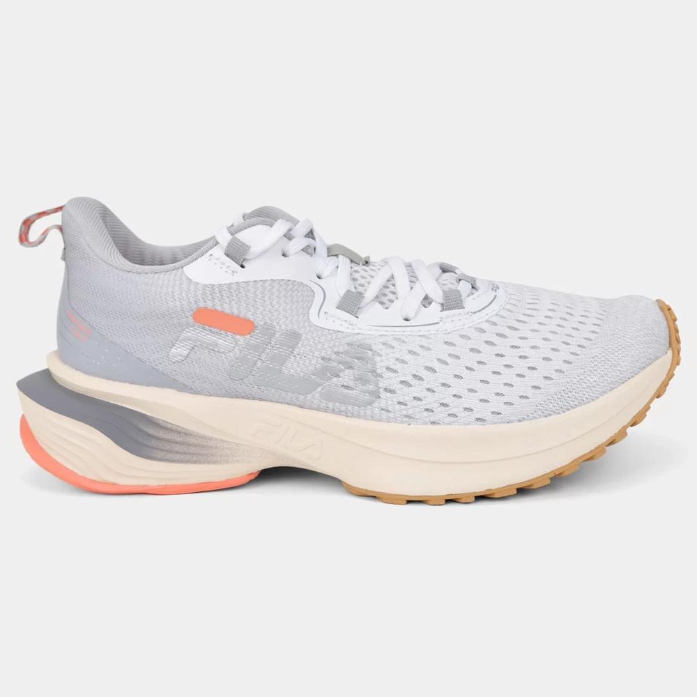 Tenis Fila Racer Spider Feminino - Branco e Prata - 2