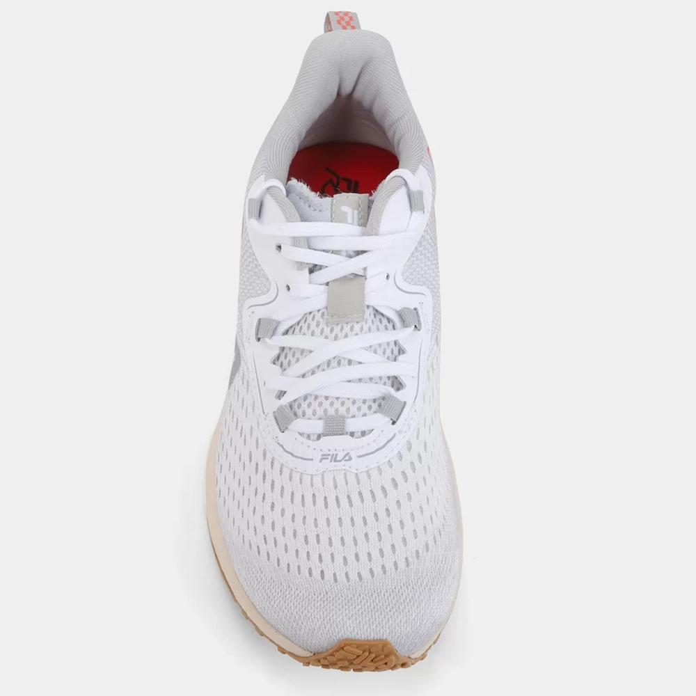 Tenis Fila Racer Spider Feminino - Branco e Prata - 3
