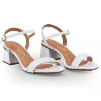 Sandália Vizzano Lisa Salto Bloco Feminina - Branco - 1