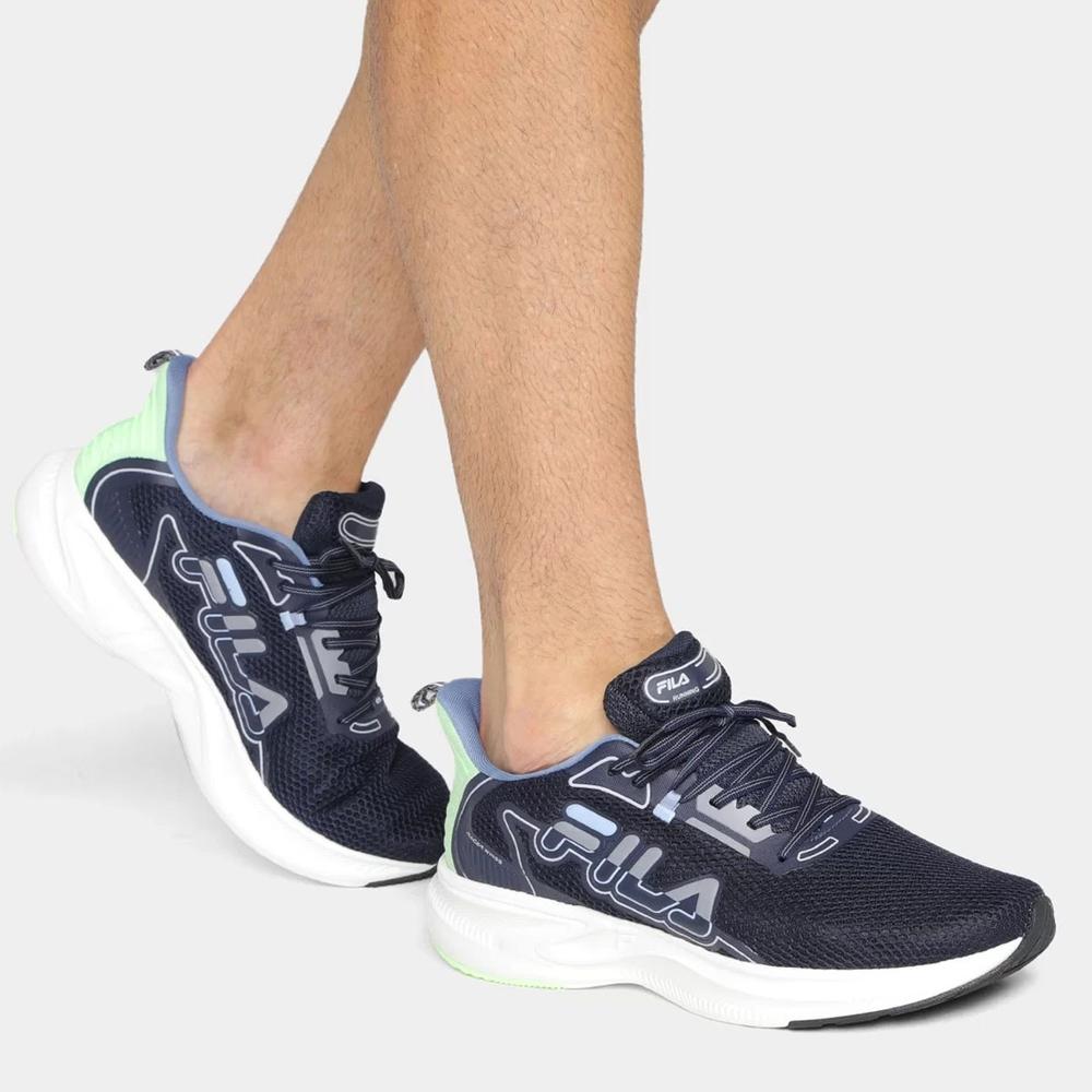 Tênis Fila Racer Wings Masculino - Marinho e Azul - 6