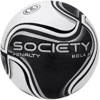 Bola de Futebol Society Penalty 8 X - Branco e Preto - 2