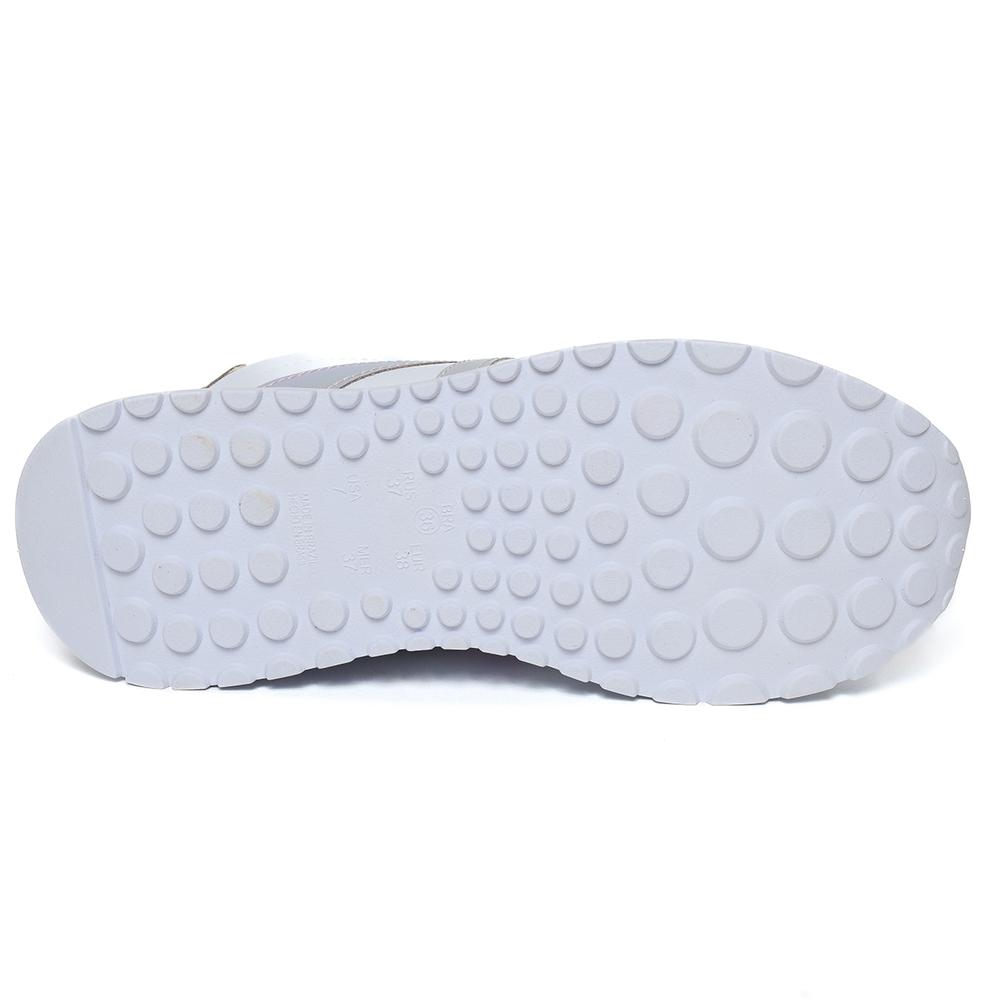 Tênis Ramarim Flatform Dad Sneaker Tratorado Feminino - Branco e Lilás - 5