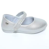 Sapatilha Infantil Klin Princesa Baby Pérolas - Prata - 2