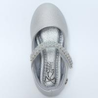 Sapatilha Infantil Klin Princesa Baby Pérolas - Prata - 3