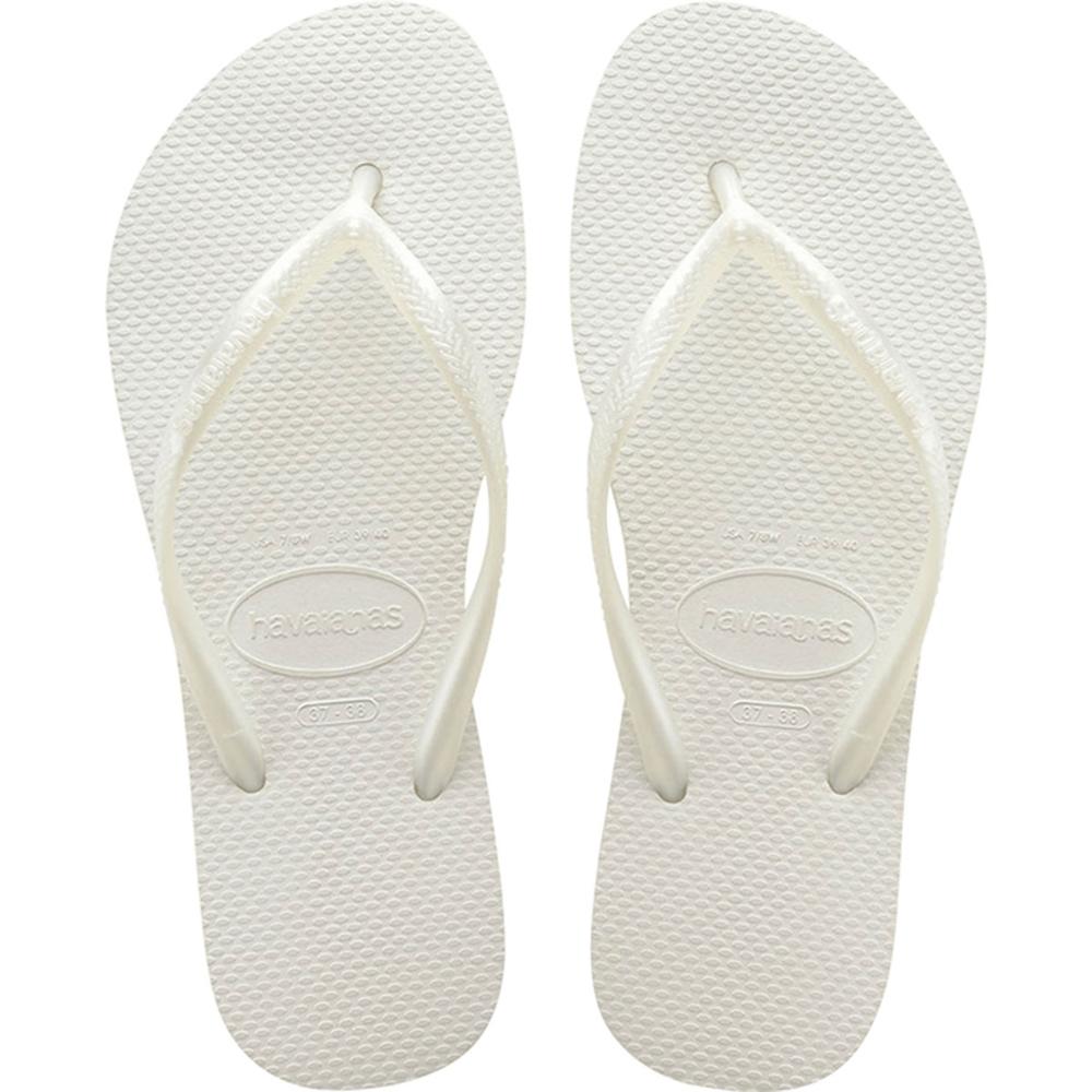 Chinelo Havaianas Slim Feminino - Branco - 1