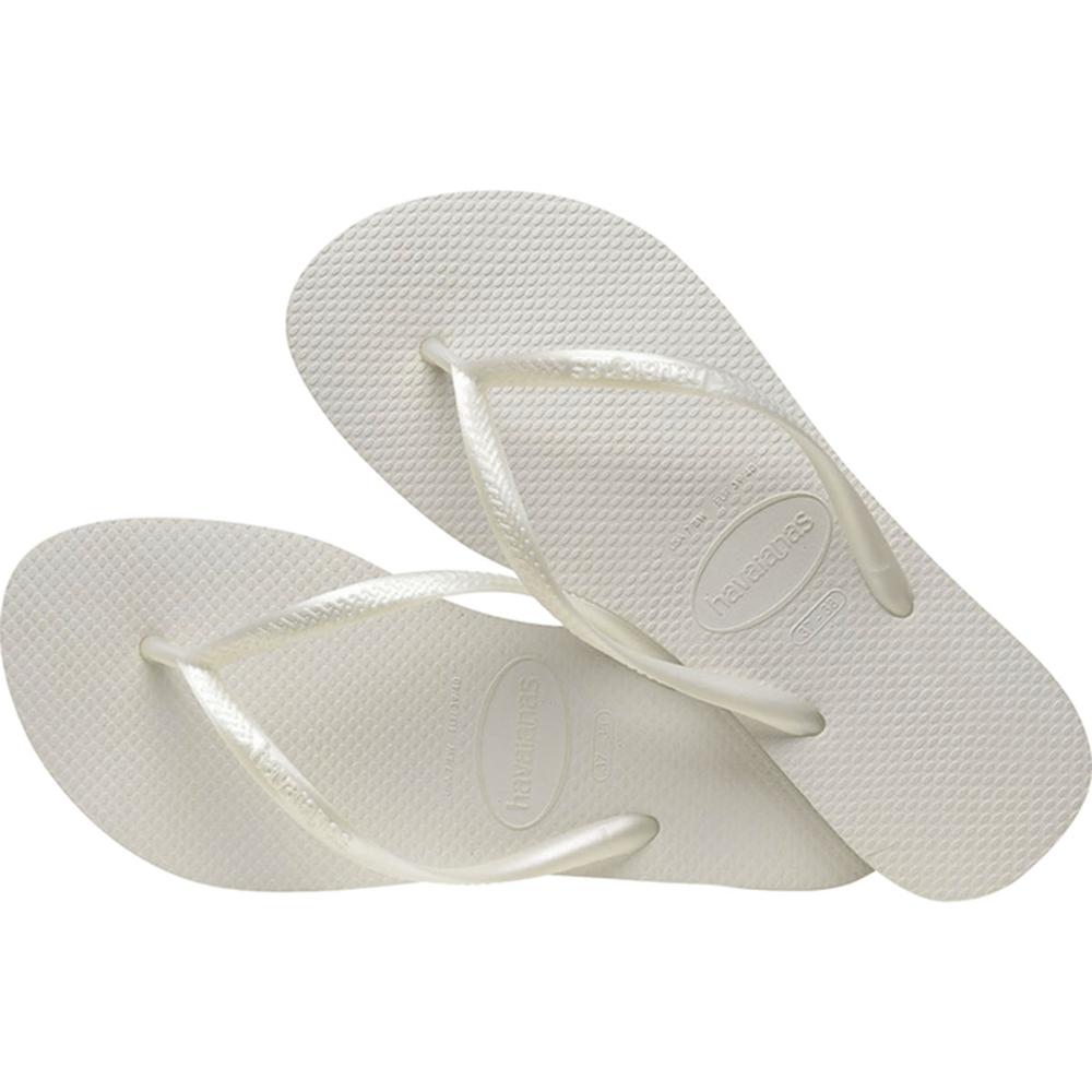 Chinelo Havaianas Slim Feminino - Branco - 4