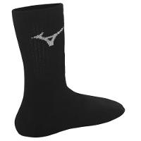 Kit Meia Mizuno Cano Médio Training Pacote com 3 pares - Preto - 4