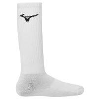 Kit Meia Mizuno Cano Alto Training Pacote com 3 pares - Branco - 3