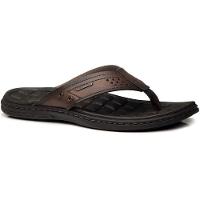 Chinelo Couro Pegada Amortech 131221 Masculino - Marrom Escuro - 2